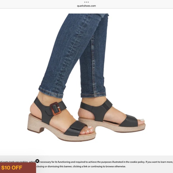 Like New- Remonte Leather Block Heel/ Platform Sandals - Picture 11 of 12